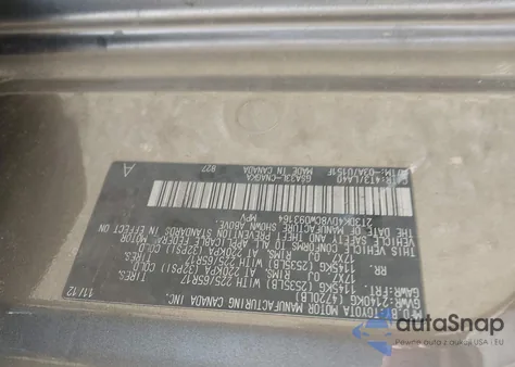 2012 Toyota Rav4 Limited V6 z USA, uszkodzony, nr VIN 2T3DK4DV8CW093164